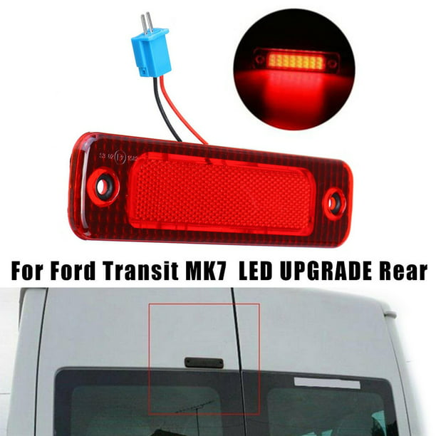 Ford Transit Mk7 2006-2014 Clear Rear Tail Light Lamps Pair Left & Right